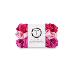 Discount TELETIES Scrunchie 3 Pack - Rosé All Day