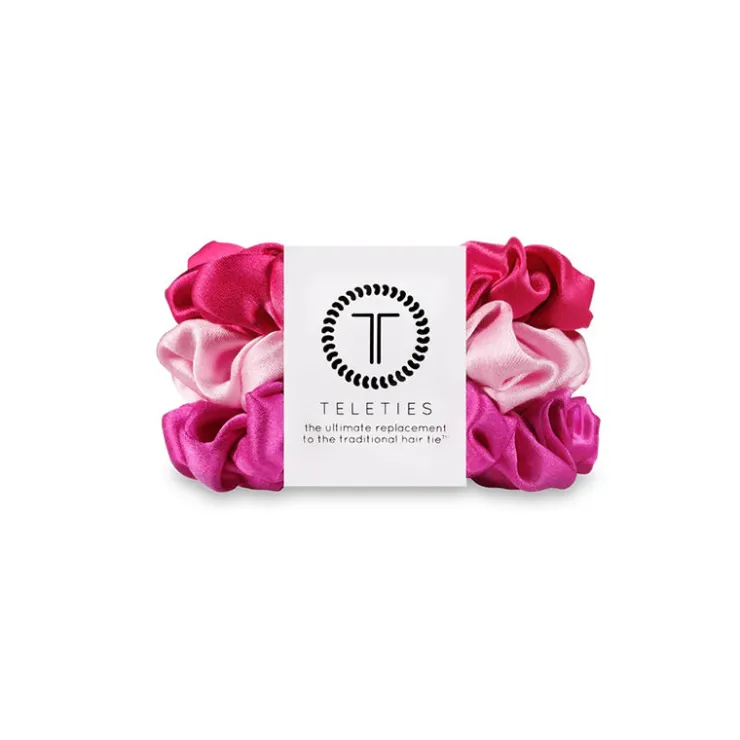 Discount TELETIES Scrunchie 3 Pack - Rosé All Day