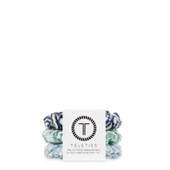 Hot TELETIES Scrunchie 3 Pack - Totally Turquoise