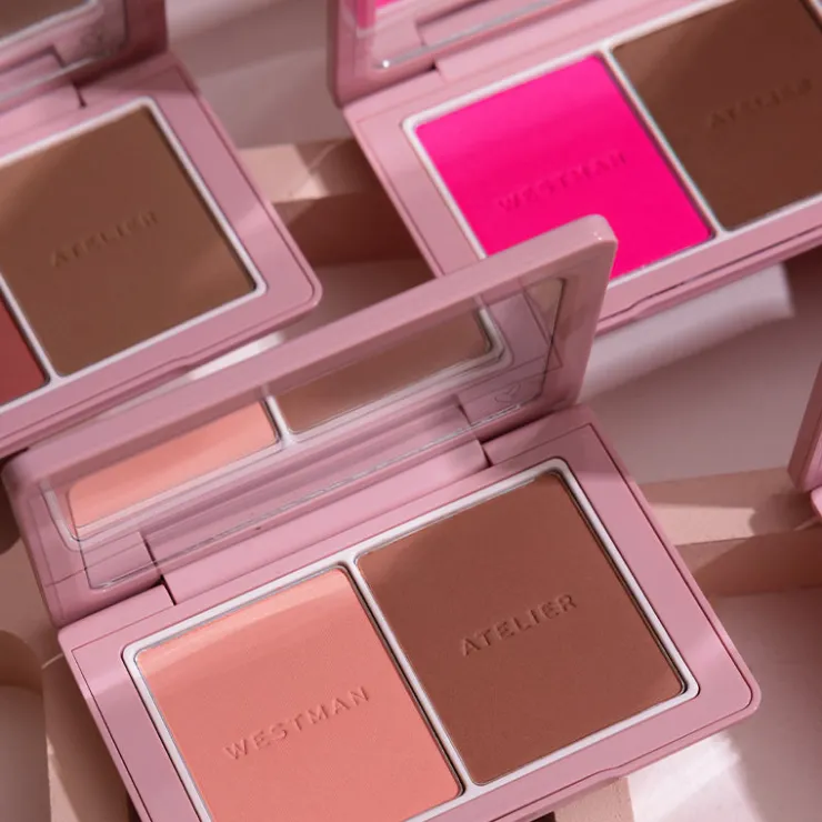 Clearance WESTMAN ATELIER Sculpting Powder Duo Petal/BiscuitTulle/TrufflePoppet/Ganche