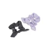 Hot L. Erickson Seaside Satin Pony - 2 Pack Mauve/BeigeLavender/GreyBlack/Cocoa