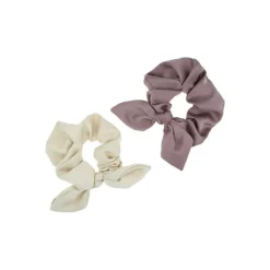 Hot L. Erickson Seaside Satin Pony - 2 Pack Mauve/BeigeLavender/GreyBlack/Cocoa