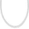 Hot Melinda Maria She's an Icon Riviera Tennis Necklace