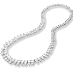 Hot Melinda Maria She's an Icon Riviera Tennis Necklace