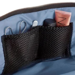 New Kusshi Signature Makeup Bag Bubble Gum PinkKelly GreenBlackCandy Apple RedGarnetJadePeach FuzzLavender