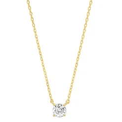 Fashion Tai Rittichai Simple CZ Chain Necklace