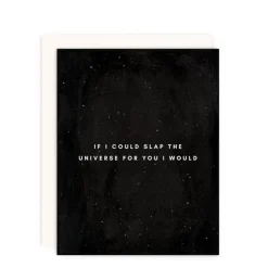 Sale Girl W/ Knife Slap The Universe Card