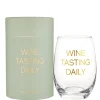 Sale Santa Barbara Design Studio Stemless Wine Glass - Wine Tasting Daily