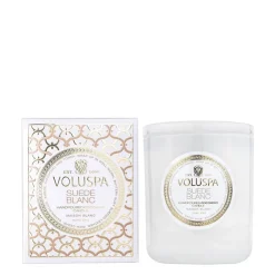 Best Voluspa Suede Blanc Classic Candle