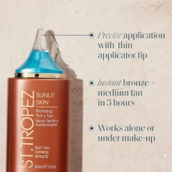 New ST. TROPEZ Sunlit Skin Bronzing Tint + Tan