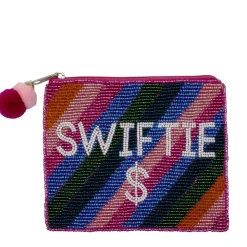 Fashion La Chic Designs Swiftie Beaded Coin Pouch