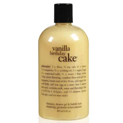 Clearance PHILOSOPHY Vanilla Birthday Cake Shampoo, Shower Gel & Bubble Bath