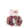 Online KITSCH Velvet Scrunchies - Blush & Mauve
