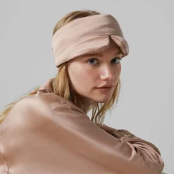 Outlet Lunya Washable Silk Sleep Mask Otium TanBlack