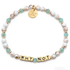 New Little Words Project Why Not Bracelet