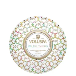 Best Voluspa Wildflowers 3 Wick Tin Candle