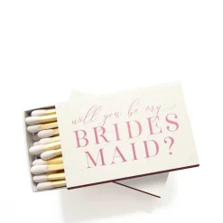 Sale TEA AND BECKY Will You Be My Bridesmaid Matchbox