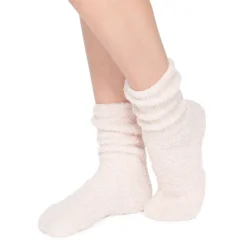 Fashion BAREFOOT DREAMS Women's Heathered Socks Dusty RoseOysterBlue WaterTerraSlate BlueOlive BranchMoonbeamCharcoal