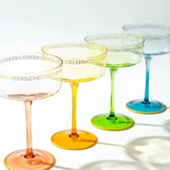 Discount Emergency Confetti Yay! Coupe Glass