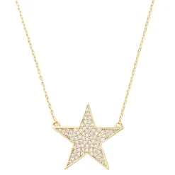 Clearance Melinda Maria You Are My Shining Star Pavè Necklace