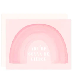 Online Girl W/ Knife You're Gonna Be Fierce Card